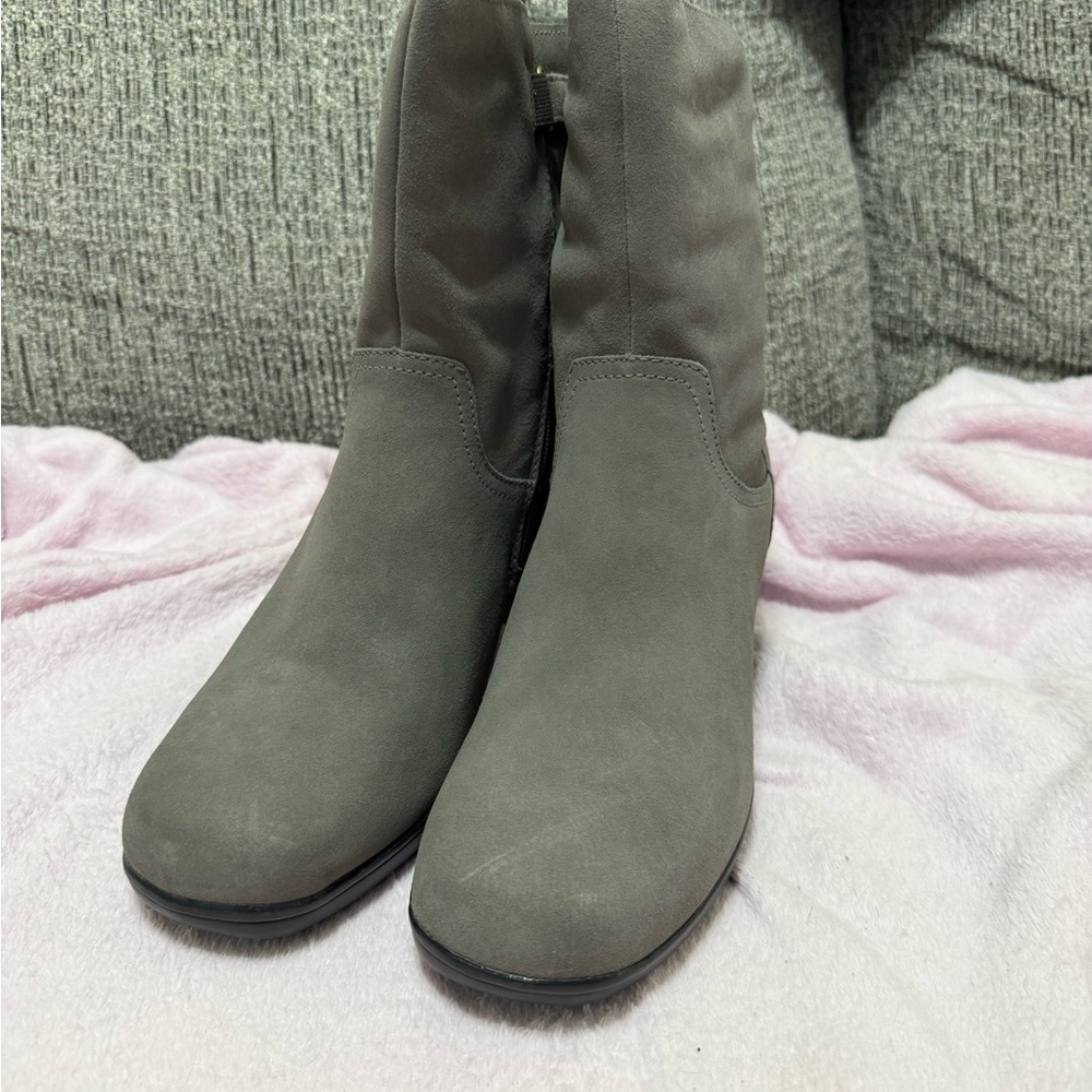 Gray Women's Ankle Boots